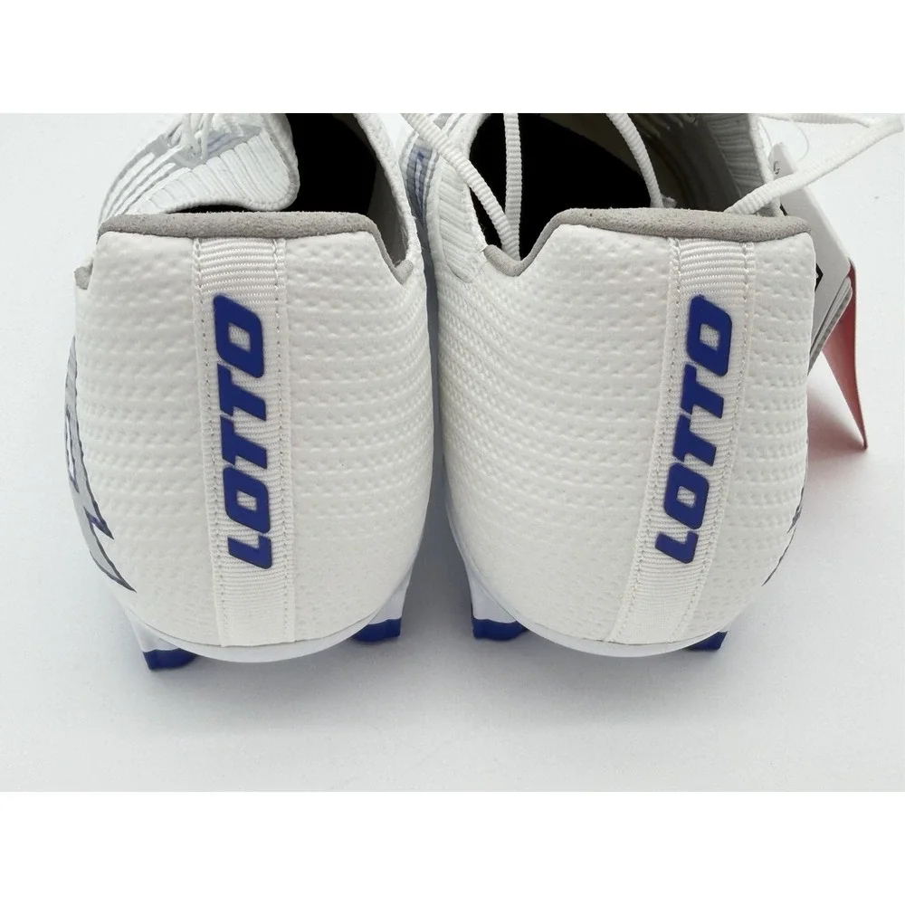 *Affordable!* Mens Size 11 - Lotto Maestro FG Soccer Cleats White Blue CE176